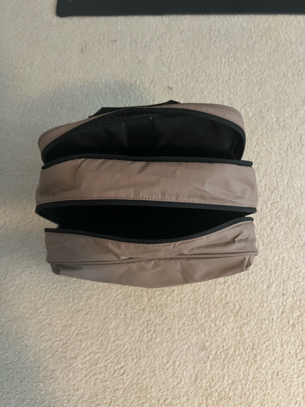CALPAK Luka 17 inch laptop backpack in chocolate- Minimal Everyday Carry - Picture 2 of 4